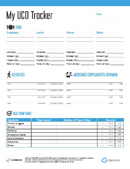 Urea Cycle Disorder Tracker PDF.